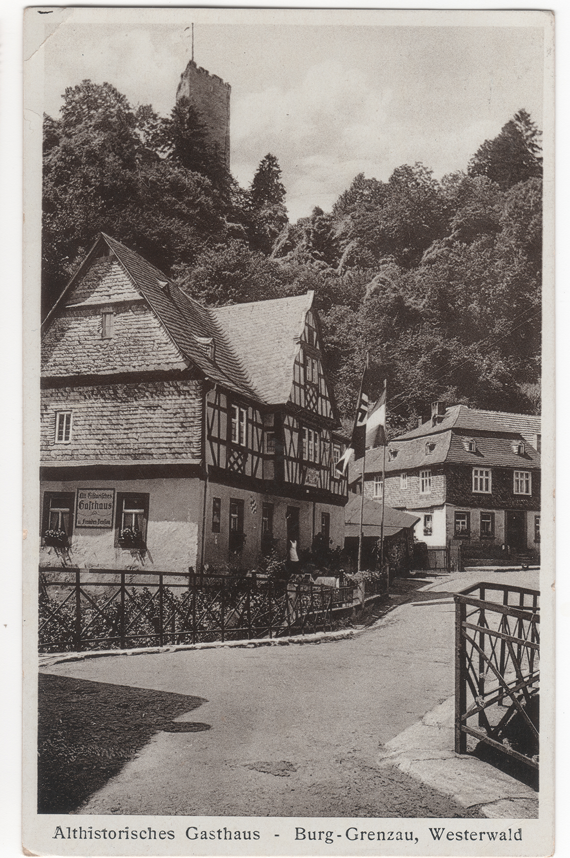 Gasthaus zur Burg 1941