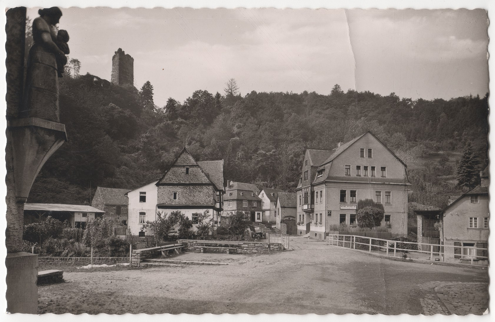 Grenzau_Burg 1954