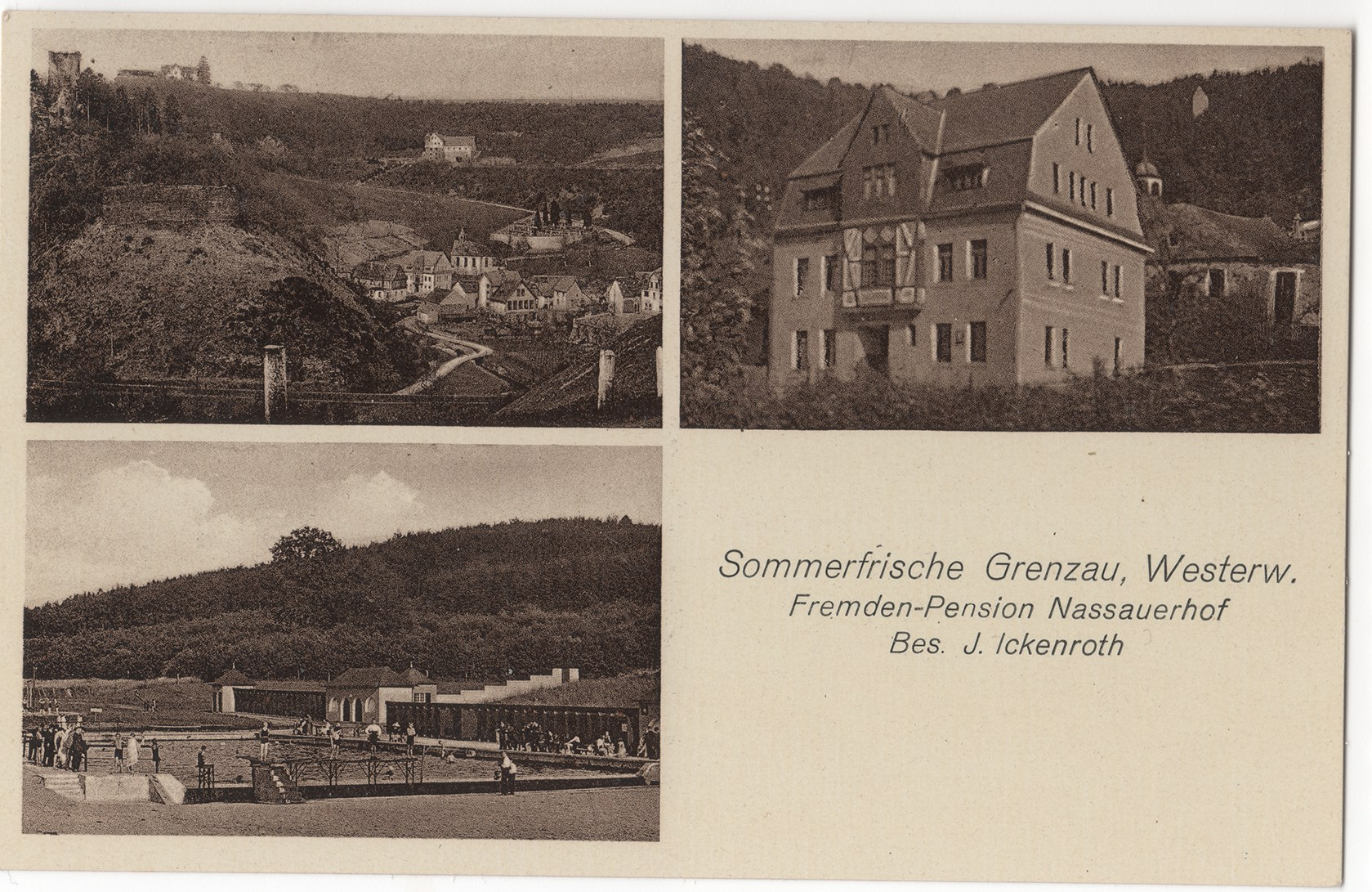 Nassauerhof Grenzau um1930
