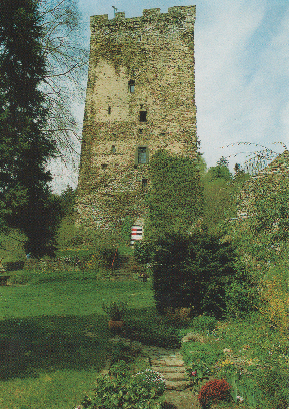 Turm Innenhof