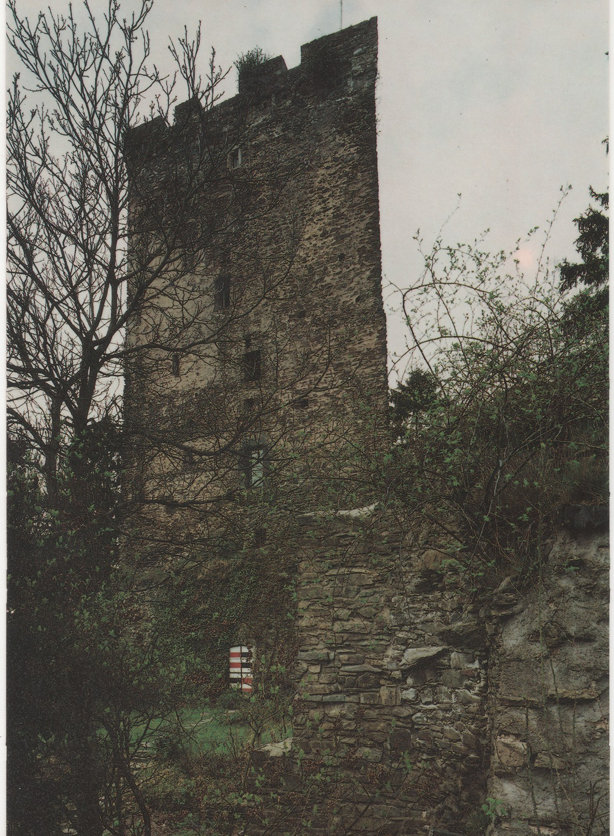 Turm vom Innenhof her